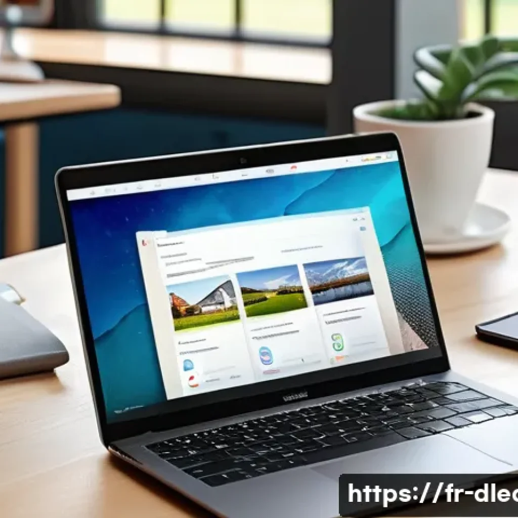 디지털 학습 플랫폼 추천 - A modern online learning platform interface displayed on a sleek laptop and smartphone screen, showi...