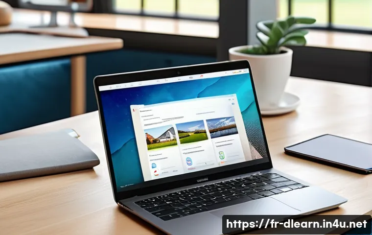 디지털 학습 플랫폼 추천 - A modern online learning platform interface displayed on a sleek laptop and smartphone screen, showi...